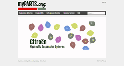 Desktop Screenshot of myparts.org